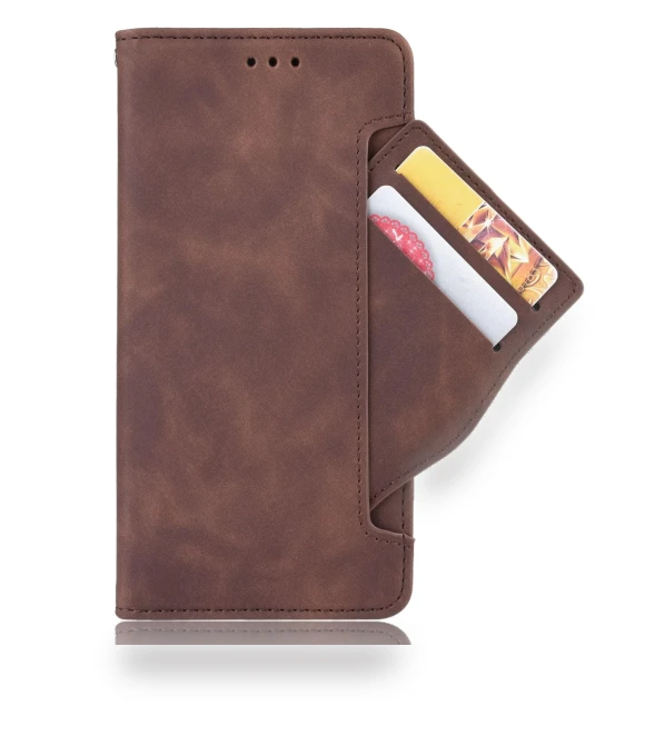 PU Leather Card Holder Stand Shockproof TPU Interior Case — Flip Cases, Smartwatch 2025