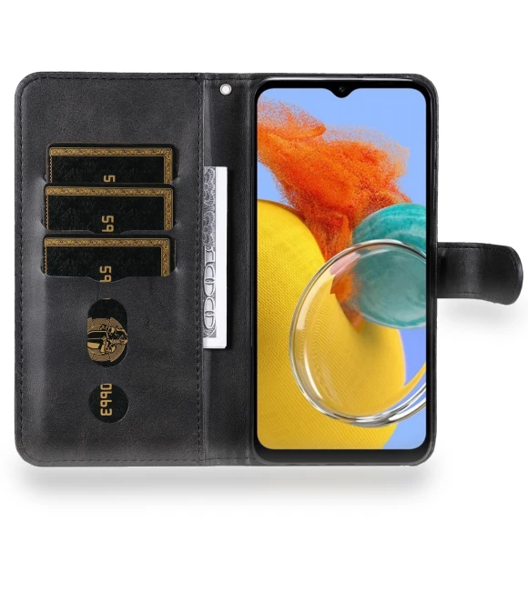 PU Leather Case with Zipper Pocket and Stand — Phone Accessories, Smartwatch 2025