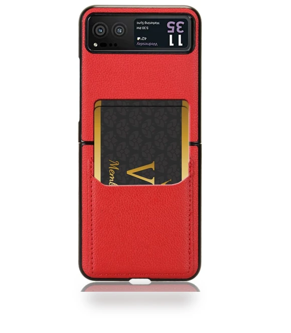 PU Leather+PC Card Slot Cover Litchi Texture Shockproof Phone Case — Basic Cases, Smartwatch 2025