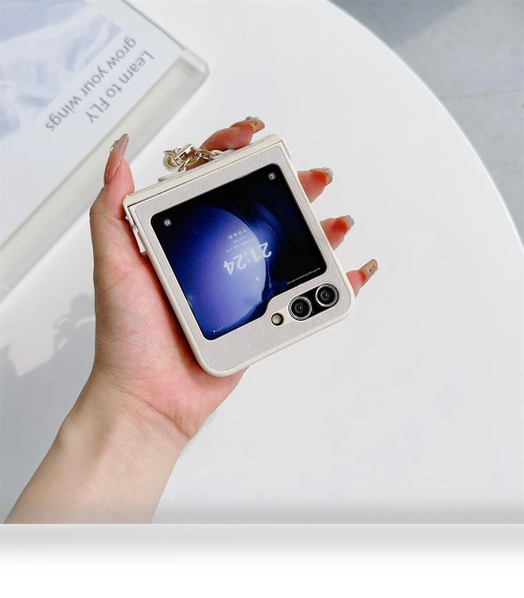 PU Leather+PC Phone Shell with Pendant — Bumpers, Smartwatch 2025