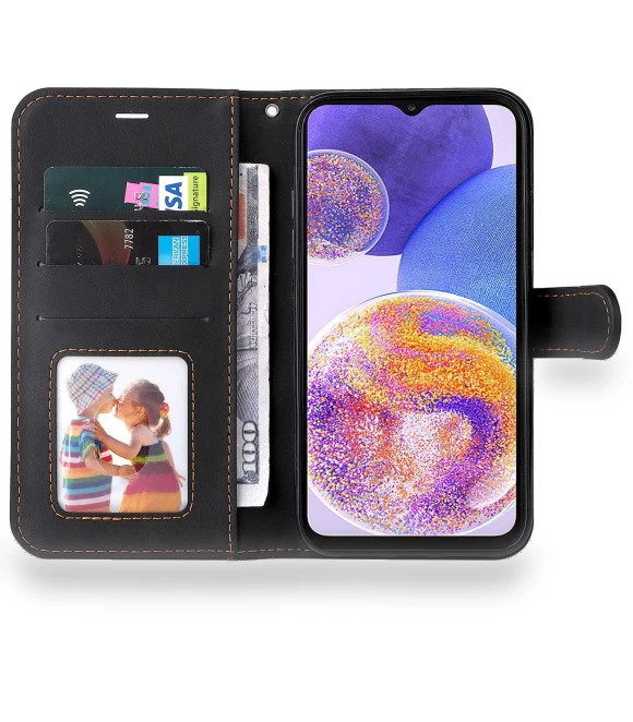 PU Leather Wallet Stand Phone Protection Case — Phone Accessories, Smartwatch 2025