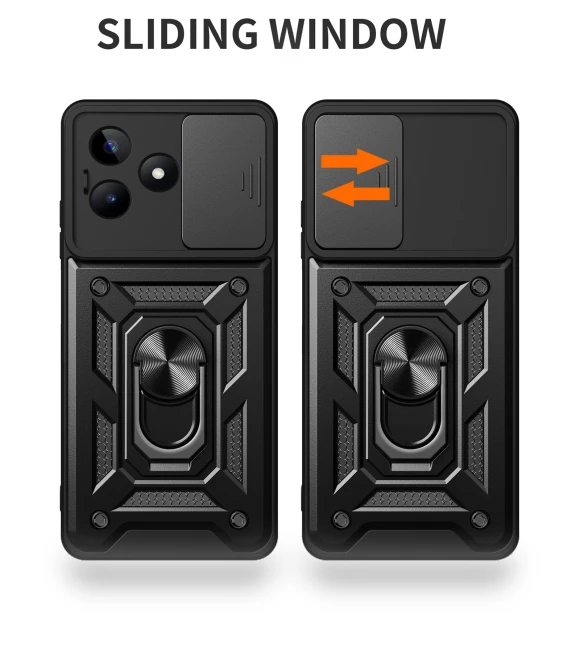 Rear Lens Protection Phone Case with Kickstand — Basic Cases, Smartwatch 2025