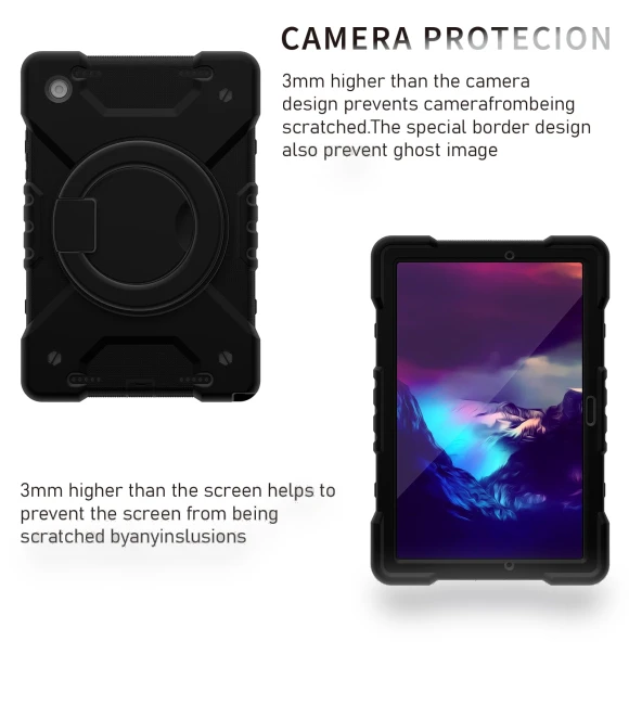 Rotary Kickstand Anti-drop Tablet Case — Keyboard Cases, Smartwatch 2025