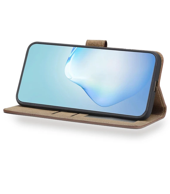 Shockproof Case Business PU Leather Folio Flip Cover with Strap — Bumpers, Smartwatch 2025