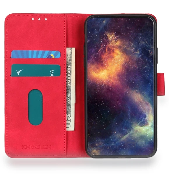 Shockproof PU Leather Case Wallet Stand — Bumpers, Smartwatch 2025