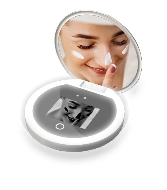 Smart UV Makeup Mirror — Compact & Travel, Relax&Life