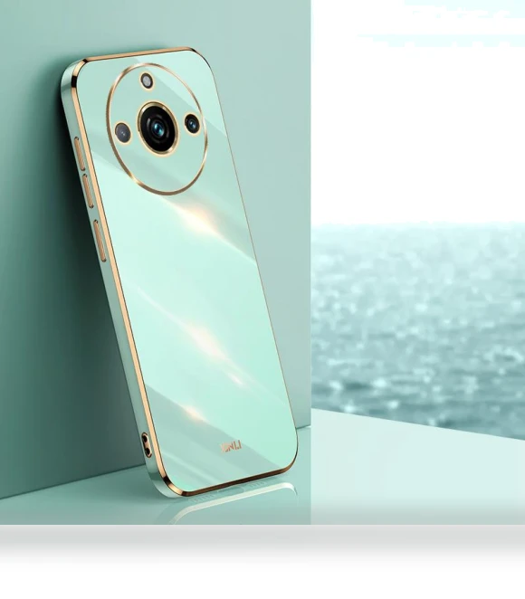 TPU Phone Case Electroplated Gold Edge Drop-proof Cover — Screen Protectors, Smartwatch 2025