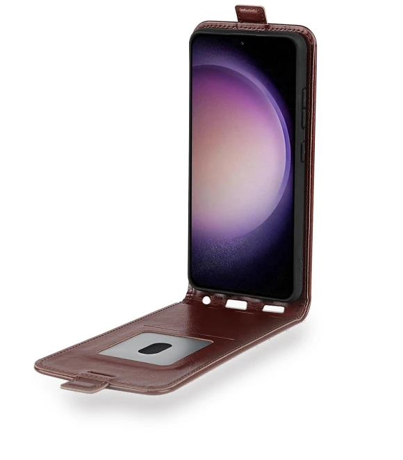 Vertical Flip PU Leather Phone Case Card Holder — Bumpers, Smartwatch 2025