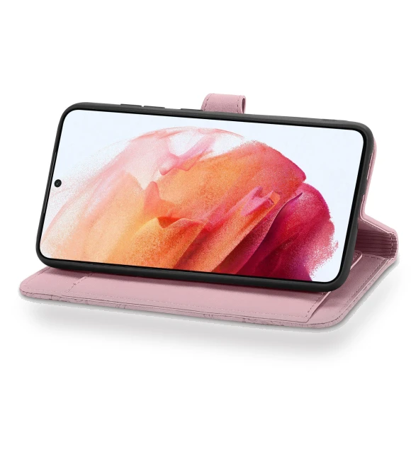 Zipper Wallet Case with Strap Flower Imprint — Flip Cases, Smartwatch 2025