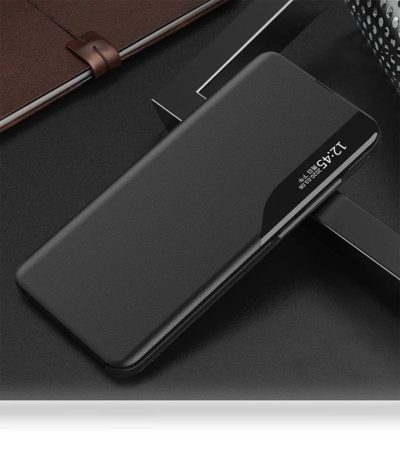 Adjustable Stand View Window PU Leather Case — Phone Accessories, Smartwatch 2025