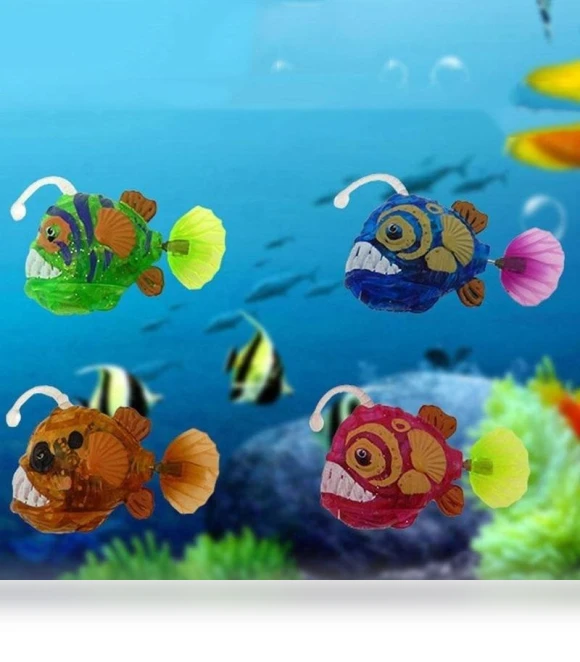 Battery-Powered Swimming Robot Fish Toy — Bath Time Fun, lansoon trade