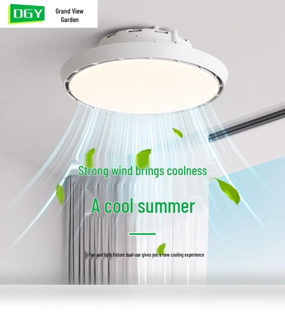 Bladeless Smart Ceiling Fan with Light — Ceiling Fan Lighting Solutions, ElectroCN