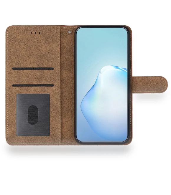 Business Style PU Leather Flip Cover Wallet Stand Phone Case — Phone Accessories, Smartwatch 2025