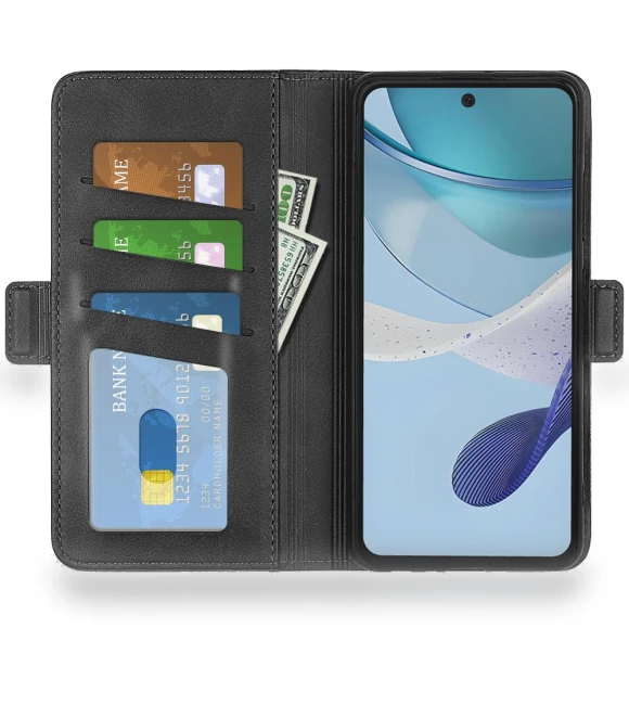 Calf Texture PU Leather Wallet Cellphone Case — Basic Cases, Smartwatch 2025