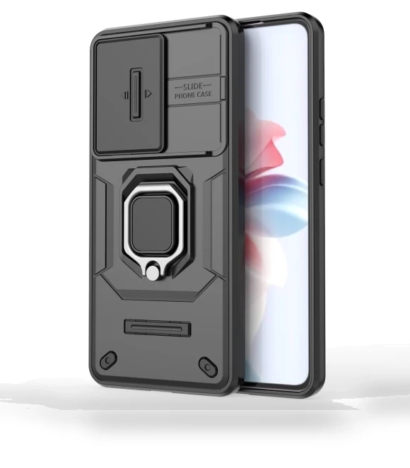 Case Ring Kickstand with Slide Camera Cover — Basic Cases, Smartwatch 2025