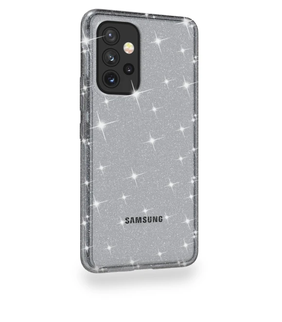 Clear Glitter Case Hard PC+Soft TPU Thicken Drop-proof Mobile Phone Cover — Basic Cases, Smartwatch 2025