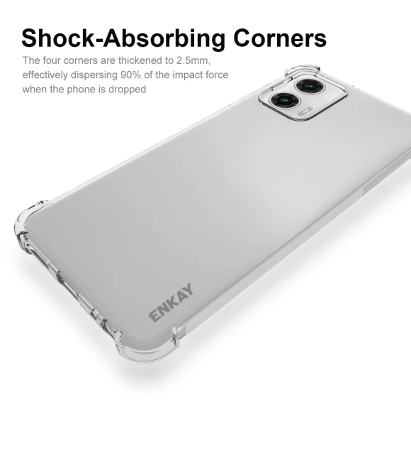 Clear Phone Case with Screen Protector — Screen Protectors, ENKAY