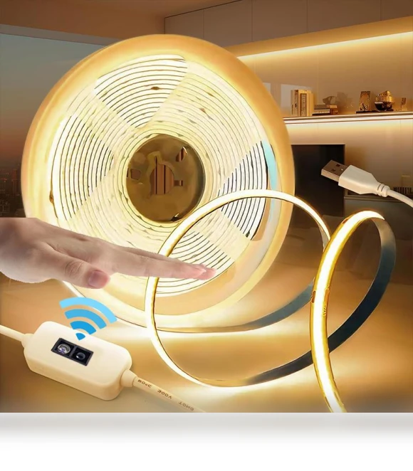 COB LED Light Strip with Hand Sweep Sensor — LED Strips, Rybakov Home Lighting
