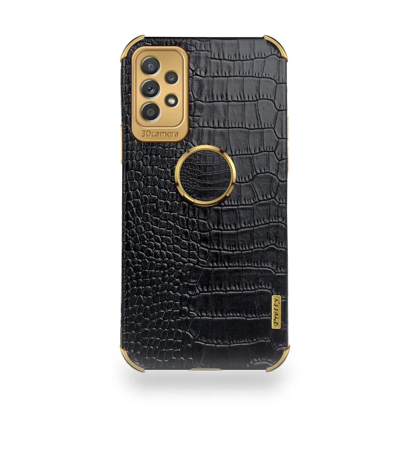 Crocodile Texture PU Leather Coated TPU Case — Phone Accessories, Smartwatch 2025