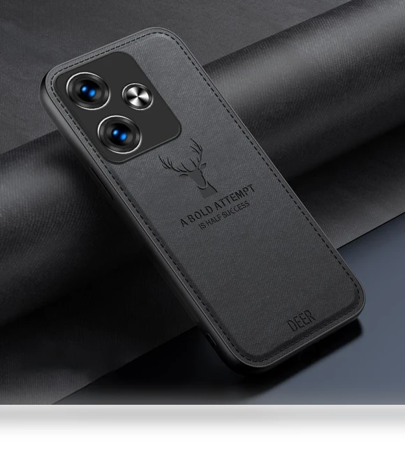 Deer Pattern Leather+PC+TPU Shockproof Anti-Fall Phone Cover — Basic Cases, Smartwatch 2025
