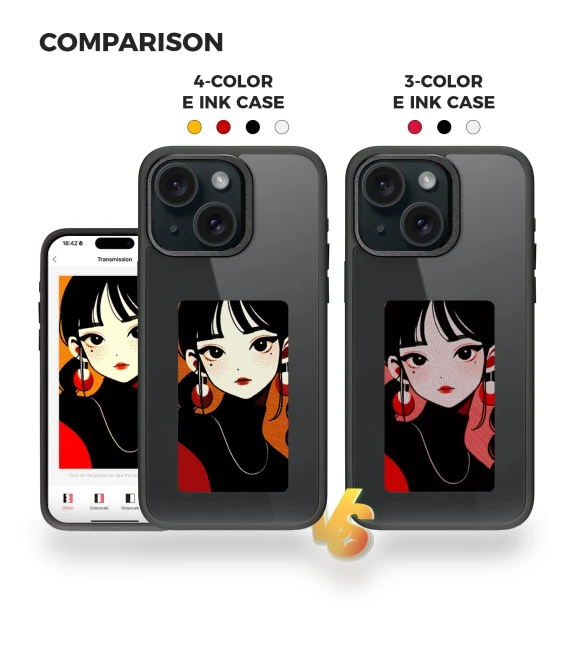 E Ink Phone Case — Mobile Devices & Accessories, Smartwatch 2025
