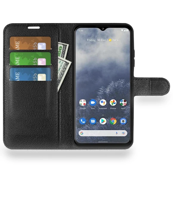 Full Protection Case Flip Anti-scratch Litchi Texture PU Leather Stand Wallet Phone Cover — Basic Cases, Smartwatch 2025