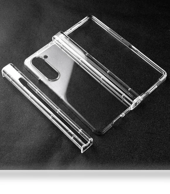 Hard PC Clear Back Cover with Hinge Protection — Back Covers, Smartwatch 2025