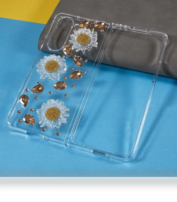 Hard PC Phone Case with Rhinestone Decor — Bumpers, Smartwatch 2025