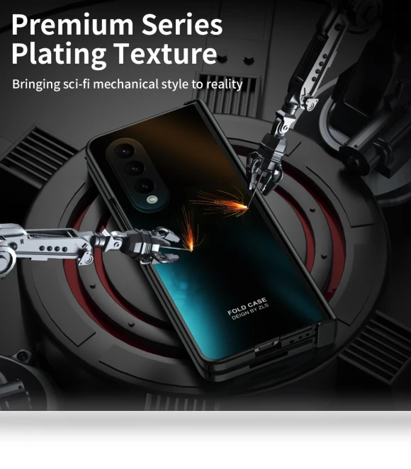 Hinge Protection Slim Case with Built-in Screen Protector — Basic Cases, Smartwatch 2025