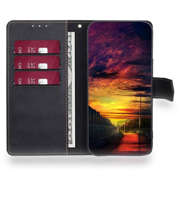 Leather Wallet Case with RFID Blocking — Flip Cases, Smartwatch 2025