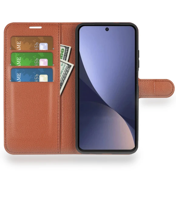 Litchi Texture PU Leather Flip Stand Wallet Anti-drop Phone Case — Phone Accessories, Smartwatch 2025