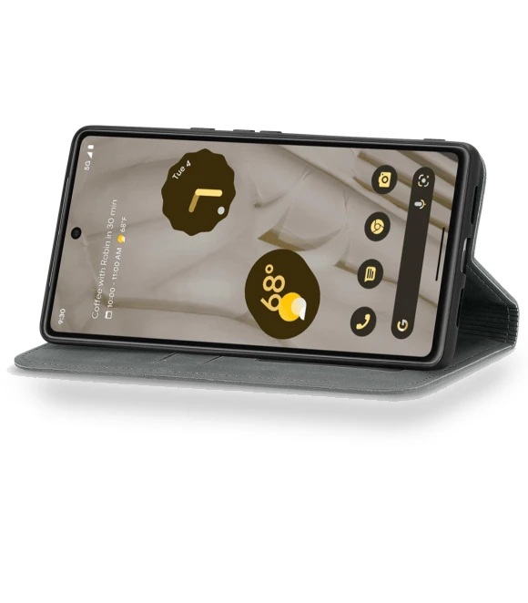 Magnetic Absorption Retro PU Leather Anti-drop Phone Cover with Card Slots — Phone Accessories, Smartwatch 2025