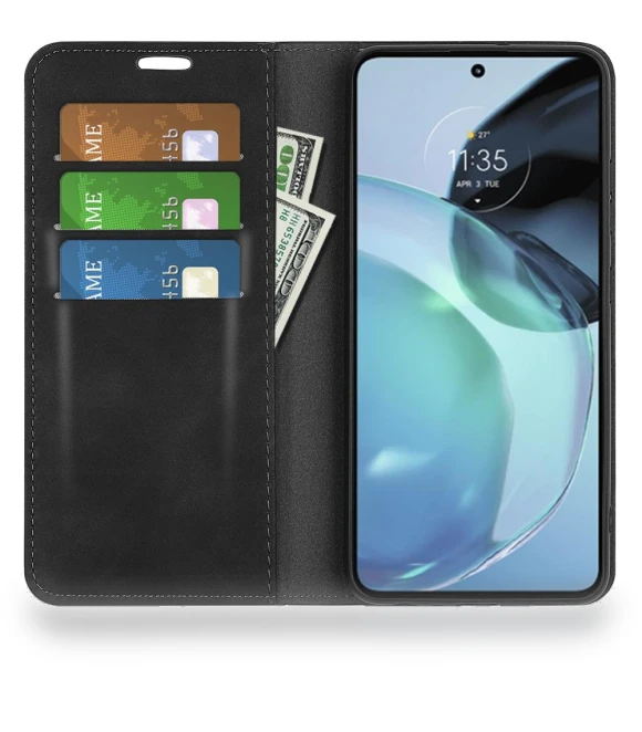 Magnetic Auto Closing Wallet Leather Phone Case — Flip Cases, Smartwatch 2025