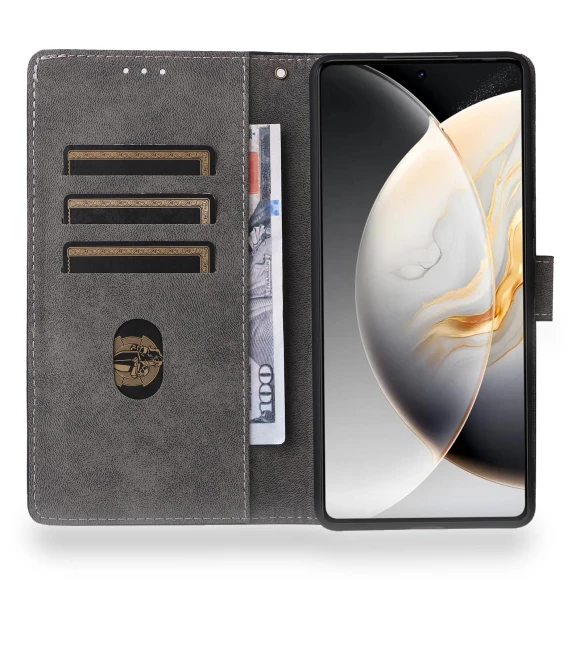 Magnetic Case RFID Blocking Wallet Cover with Wrist Strap — Flip Cases, Smartwatch 2025