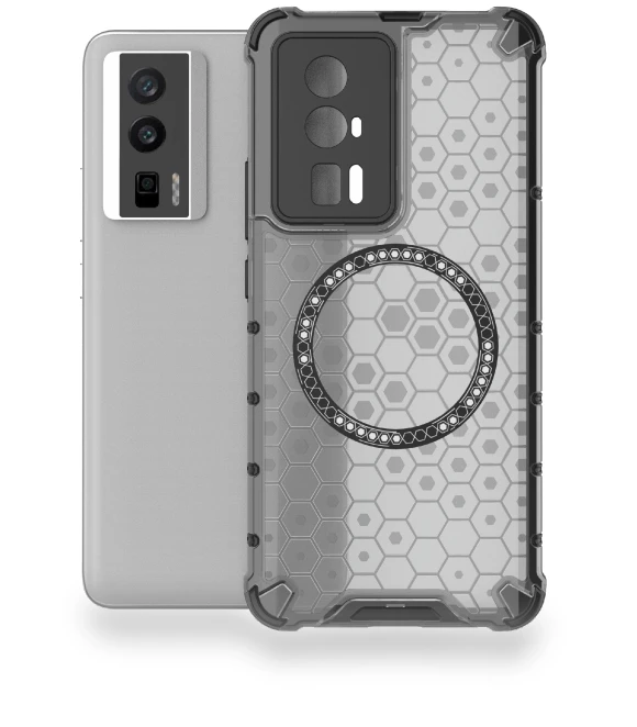 Magnetic Case TPU+PC Honeycomb Cushioning Shockproof Phone Cover — Phone Accessories, Smartwatch 2025
