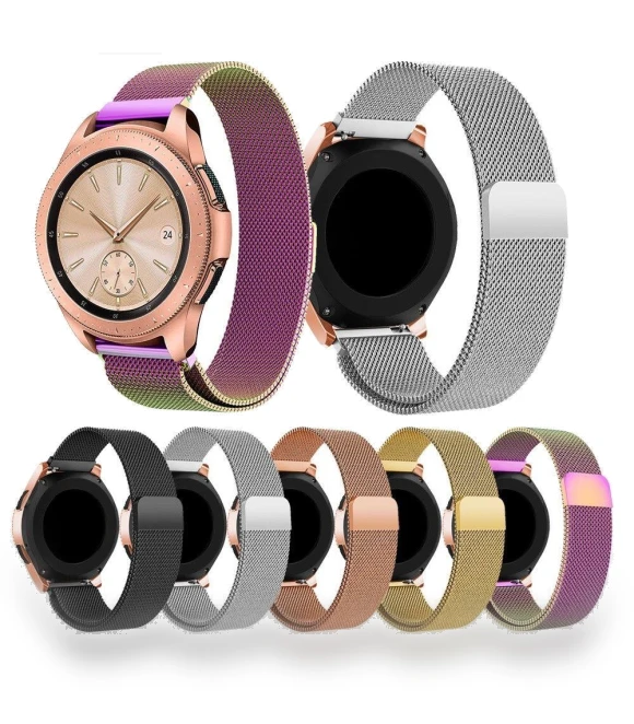 Milanese Stainless Steel Flat Head Watch Band — Bands, Smartwatch 2025