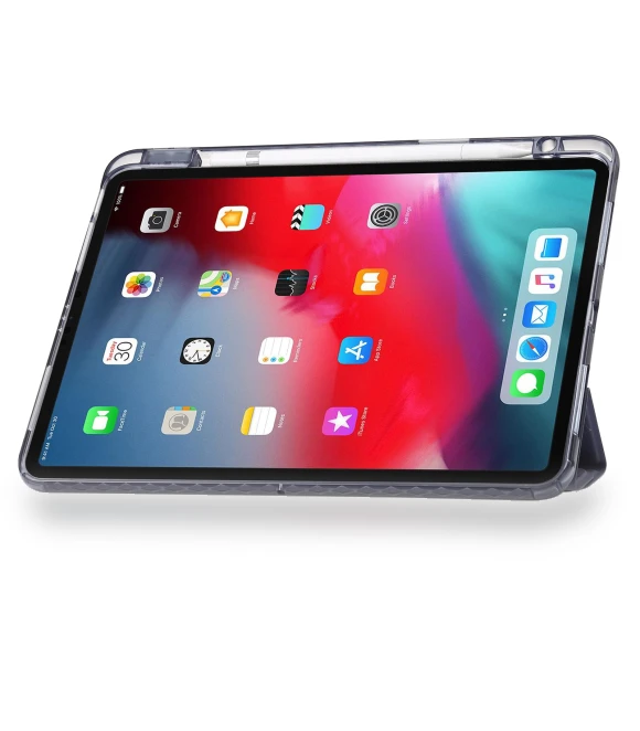 Origami Stand Clear Back Tablet Cover — Keyboard Cases, Smartwatch 2025