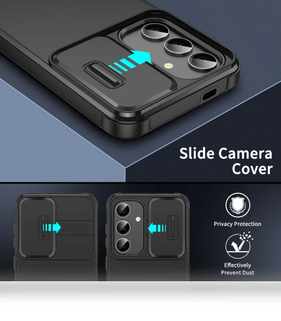 Phone Cover with Slide Camera Protection — Basic Cases, Smartwatch 2025