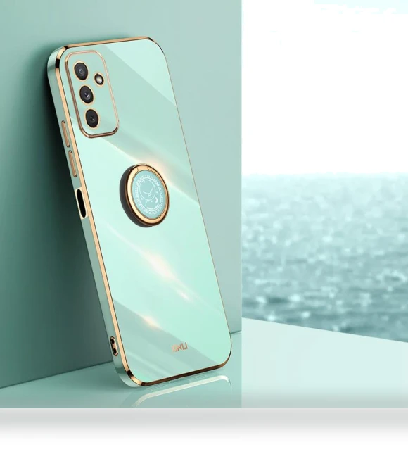 Precise Lens Cutout Shockproof Phone Case with Ring Kickstand — Bumpers, XINLI