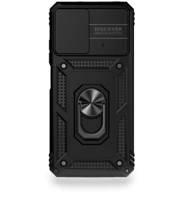 Protective Case with Slide Camera Cover and Ring Kickstand — Screen Protectors, Smartwatch 2025