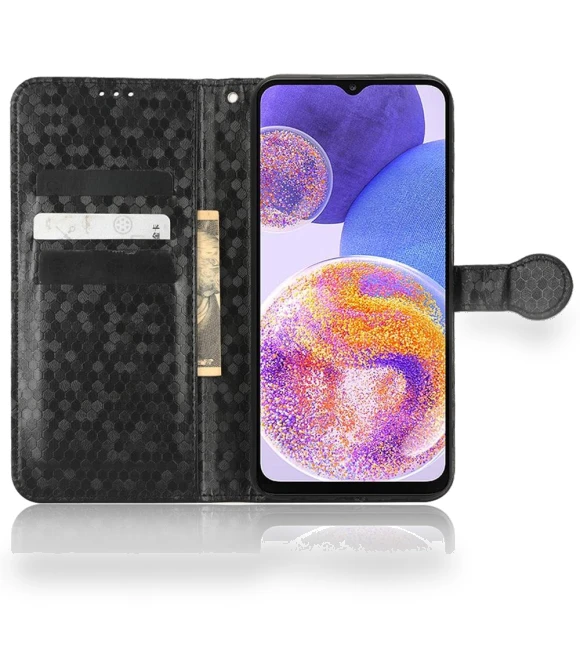 PU Leather Flip Phone Cover with Strap — Flip Cases, Smartwatch 2025