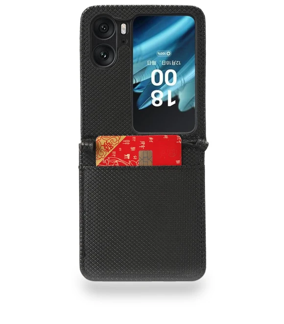 PU Leather Foldable Phone Case with Card Slot — Flip Cases, Smartwatch 2025