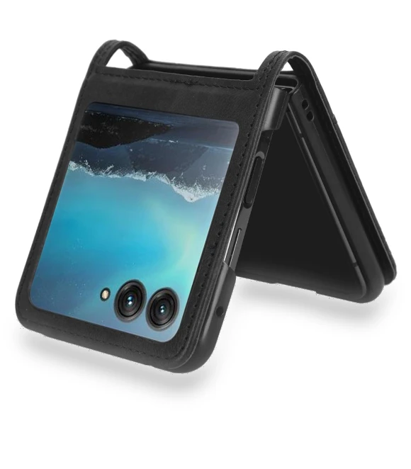 PU Leather Hard PC Vintage Case with Card Slot — Basic Cases, Smartwatch 2025