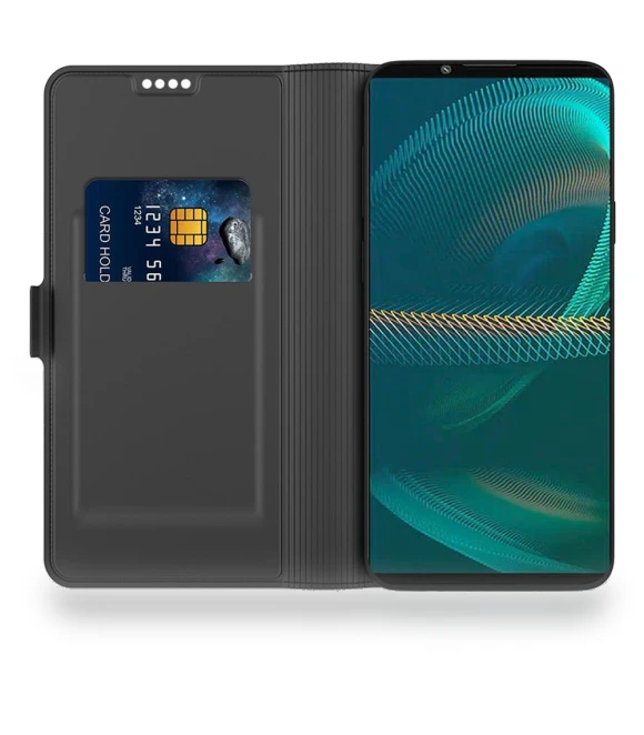 PU Leather Phone Case with Card Slot and Magnetic Closure — Flip Cases, Smartwatch 2025