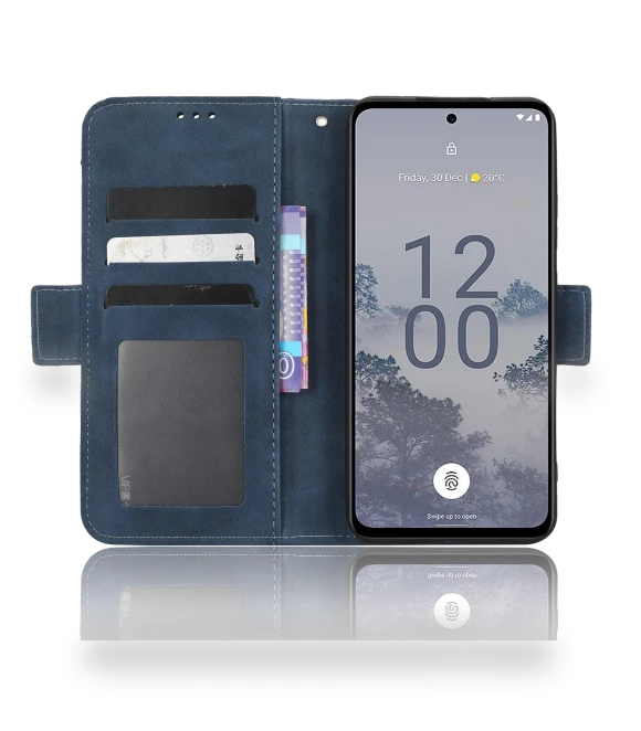 PU Leather Stand Wallet Protective Phone Cover — Flip Cases, Smartwatch 2025