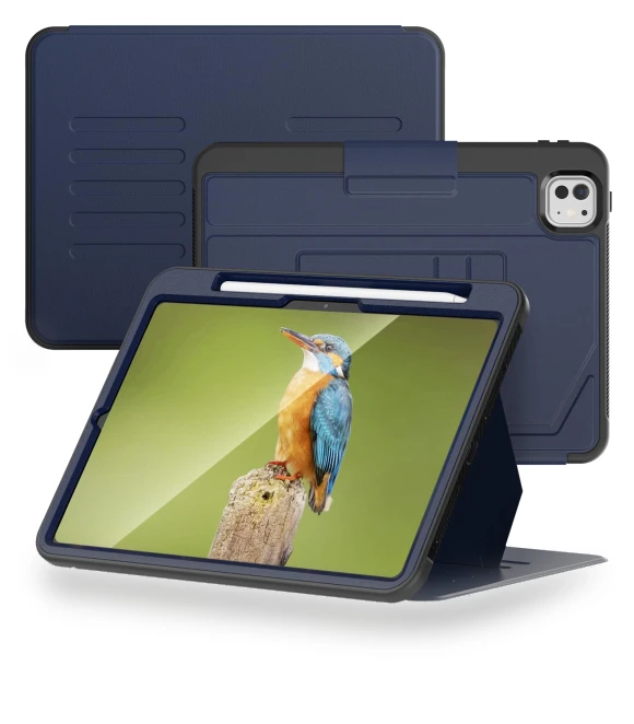 PU Leather Tablet Case with Card Holder — Keyboard Cases, Smartwatch 2025