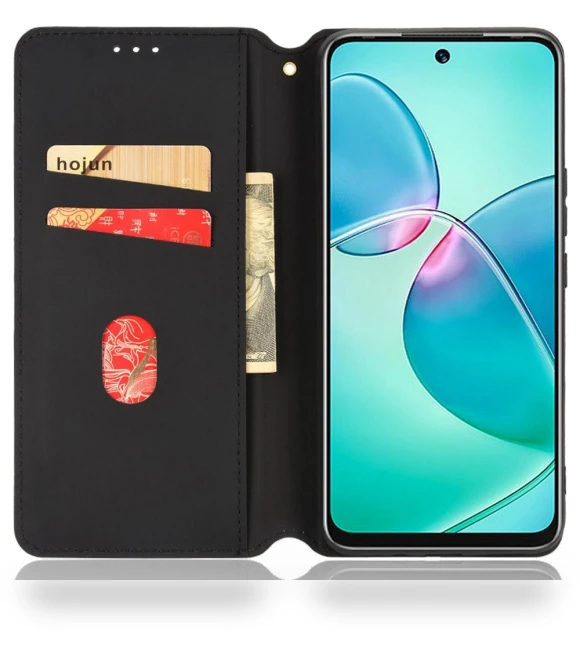 PU Leather Wallet Case with Rhombus Pattern — Flip Cases, Smartwatch 2025