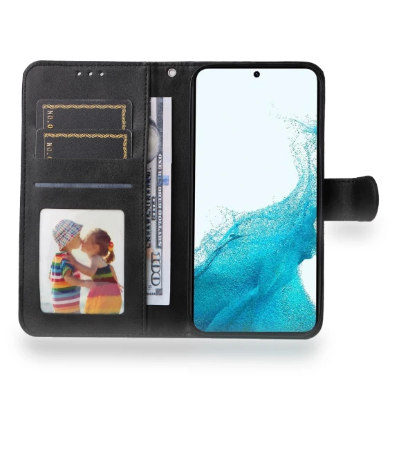 PU Leather Wallet Shockproof Phone Cover — Basic Cases, Smartwatch 2025