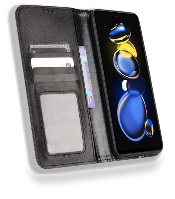 Retro Texture Stand Wallet Phone Cover — Phone Accessories, Smartwatch 2025