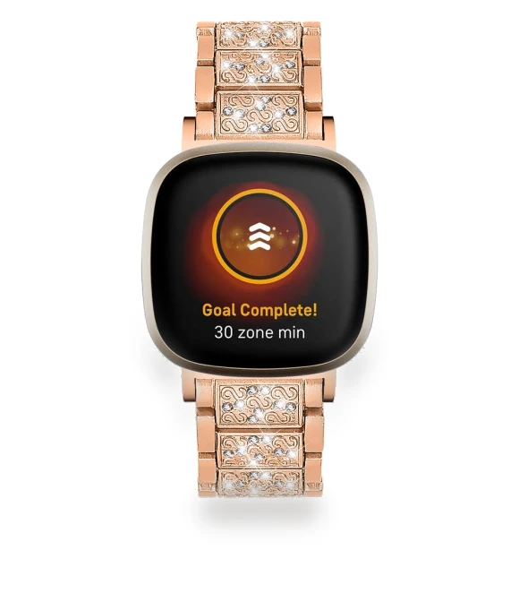 Rhinestone Decor Smart Watch Strap — Bands, Smartwatch 2025